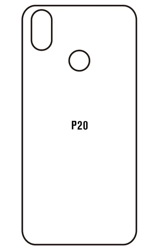Cubot P20 Zadní Hydrogel ochranná fólie