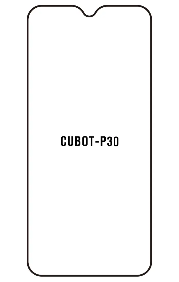 Cubot P30 Přední Hydrogel ochranná fólie