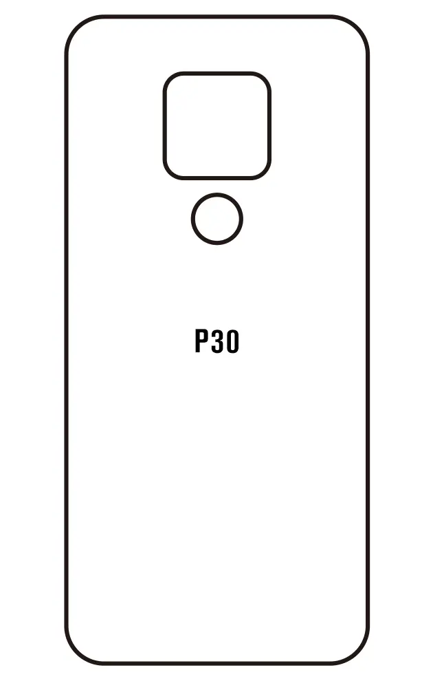 Cubot P30 Zadní Hydrogel ochranná fólie