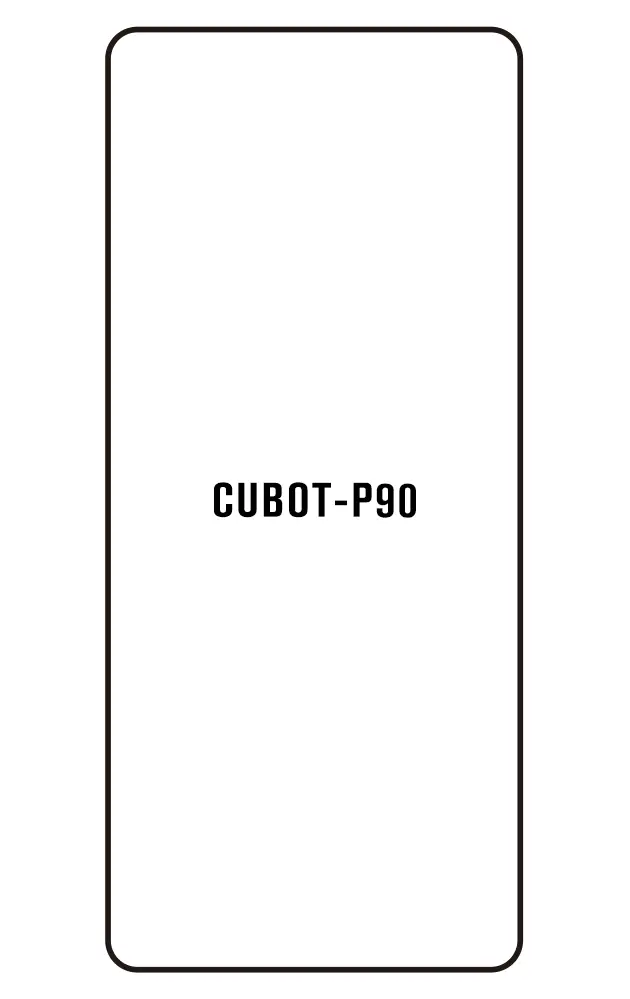 Cubot P90 Přední Hydrogel ochranná fólie