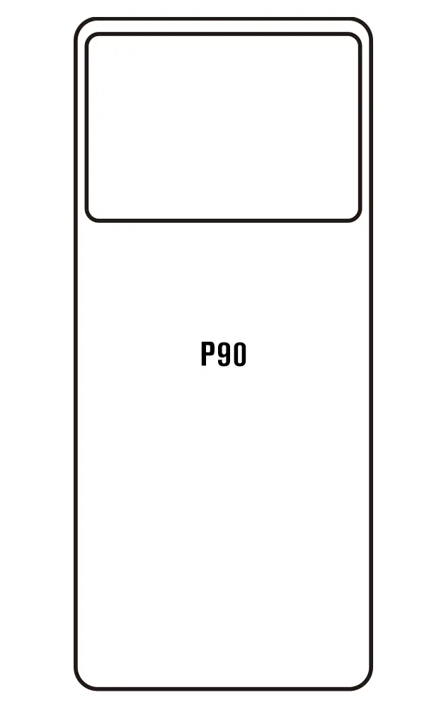 Cubot P90 Zadní Hydrogel ochranná fólie