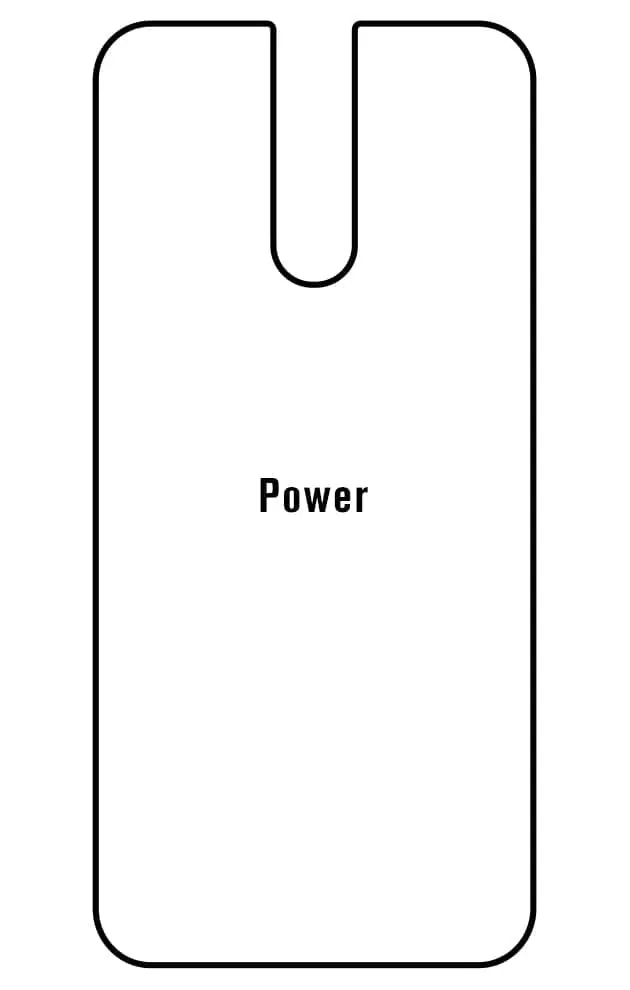 Cubot Power Zadní Hydrogel ochranná fólie