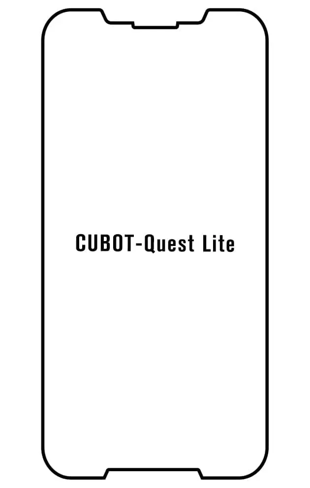 Cubot Quest Lite Přední Hydrogel ochranná fólie