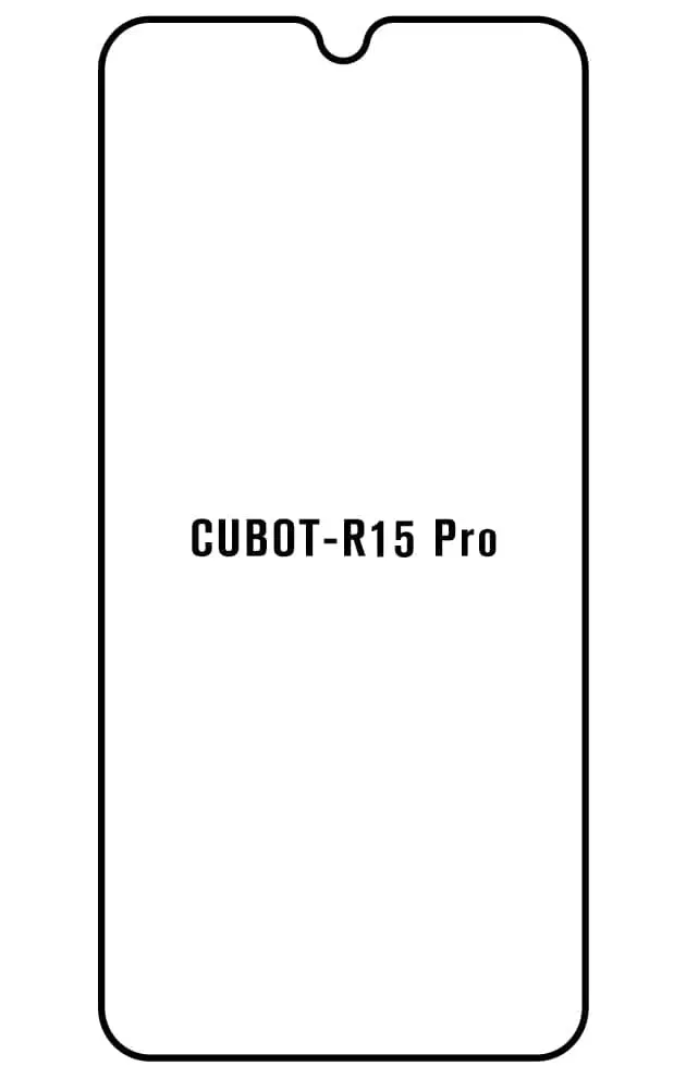 Cubot R15 Pro Přední Hydrogel ochranná fólie