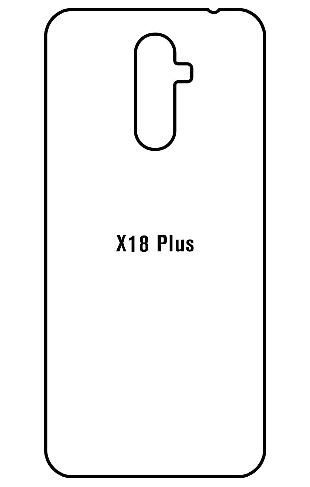Cubot X18 Plus Zadní Hydrogel ochranná fólie
