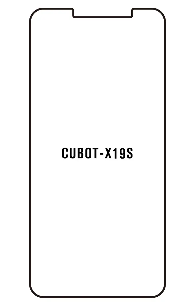 Cubot X19S Přední Hydrogel ochranná fólie