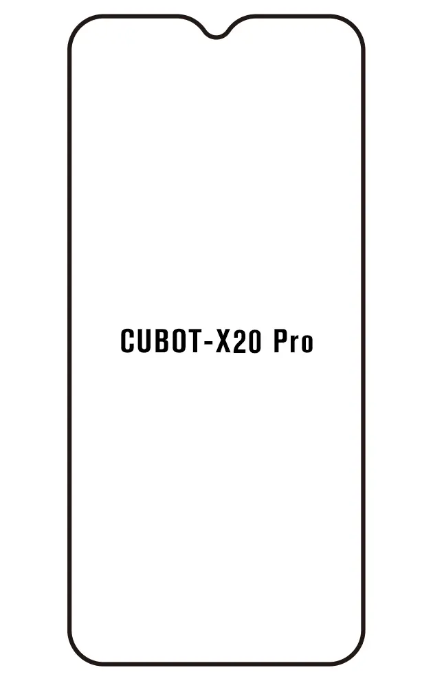 Cubot X20 Pro Přední Hydrogel ochranná fólie