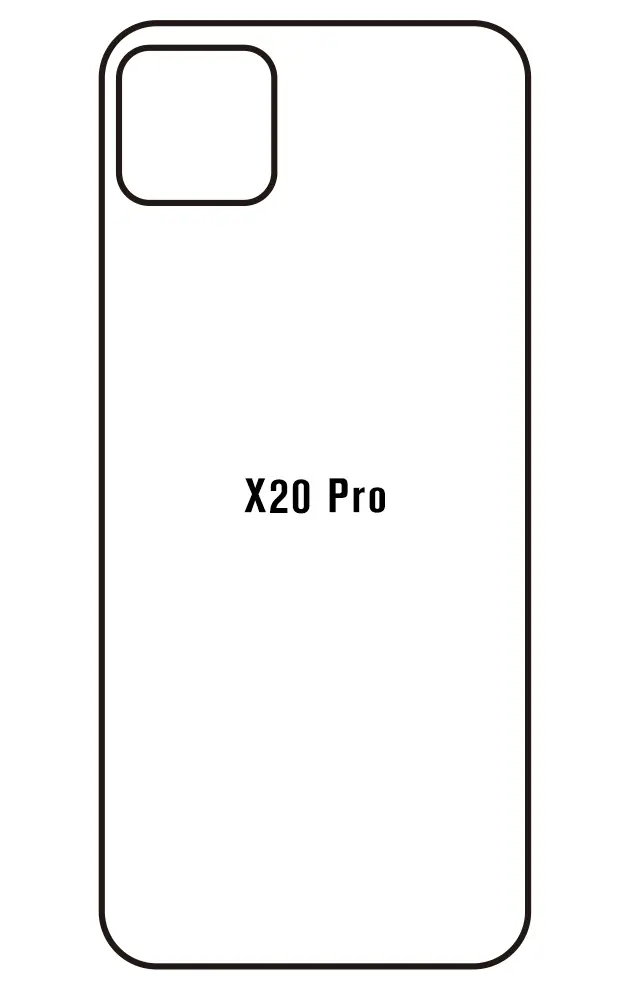 Cubot X20 Pro Zadní Hydrogel ochranná fólie