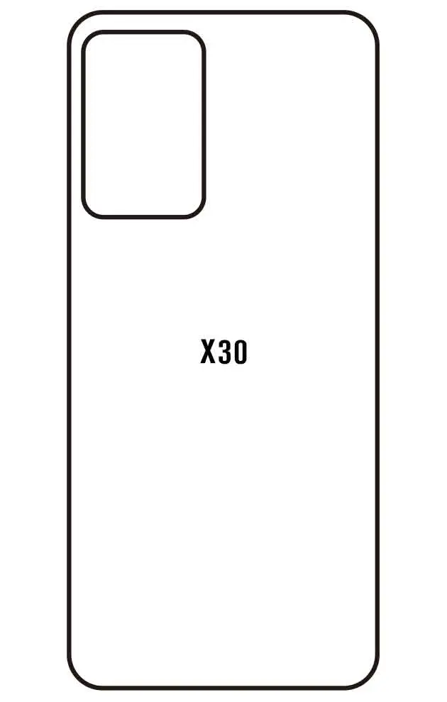 Cubot X30 Zadní Hydrogel ochranná fólie