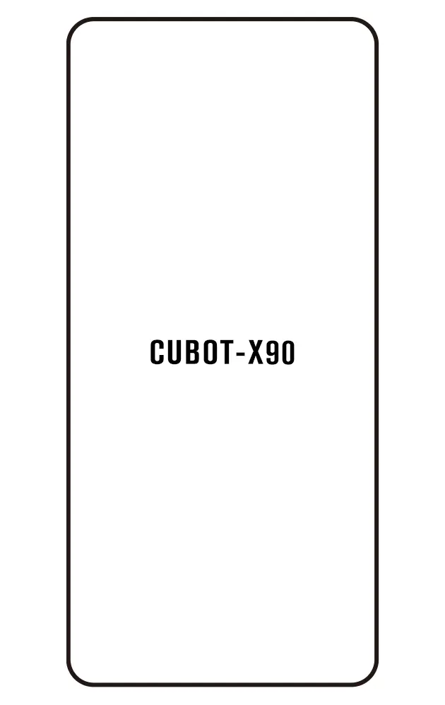 Cubot X90 Přední Hydrogel ochranná fólie