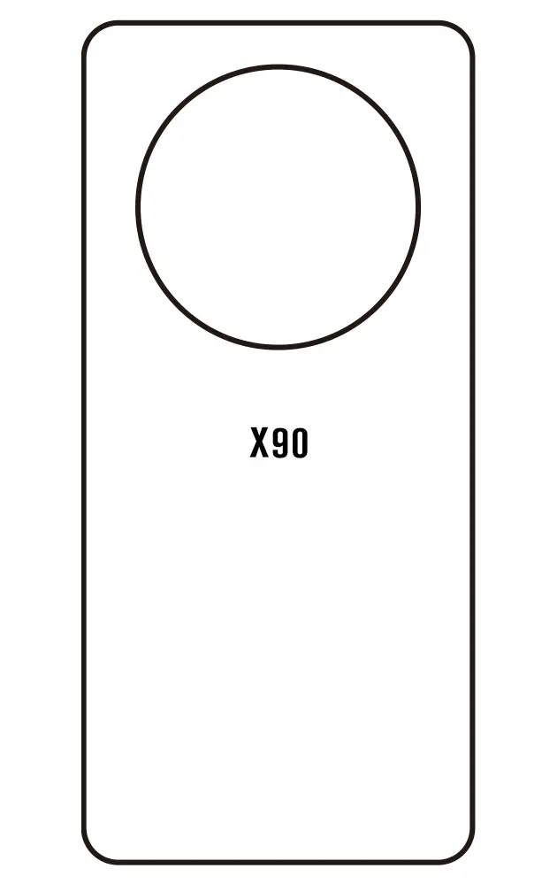Cubot X90 Zadní Hydrogel ochranná fólie