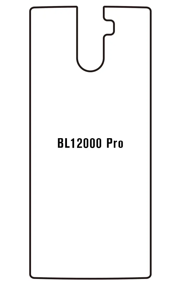 Doogee BL12000 Pro Zadní Hydrogel ochranná fólie