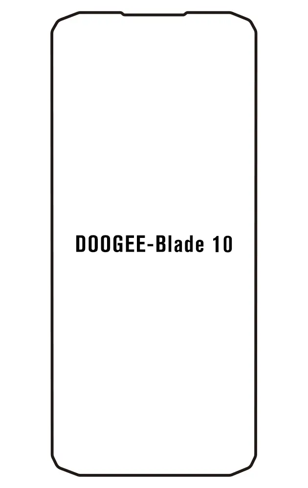 Doogee Blade 10 Přední Hydrogel ochranná fólie