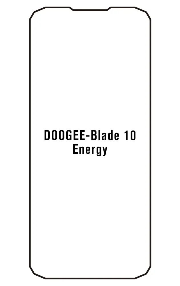 Doogee Blade 10 Energy Přední Hydrogel ochranná fólie