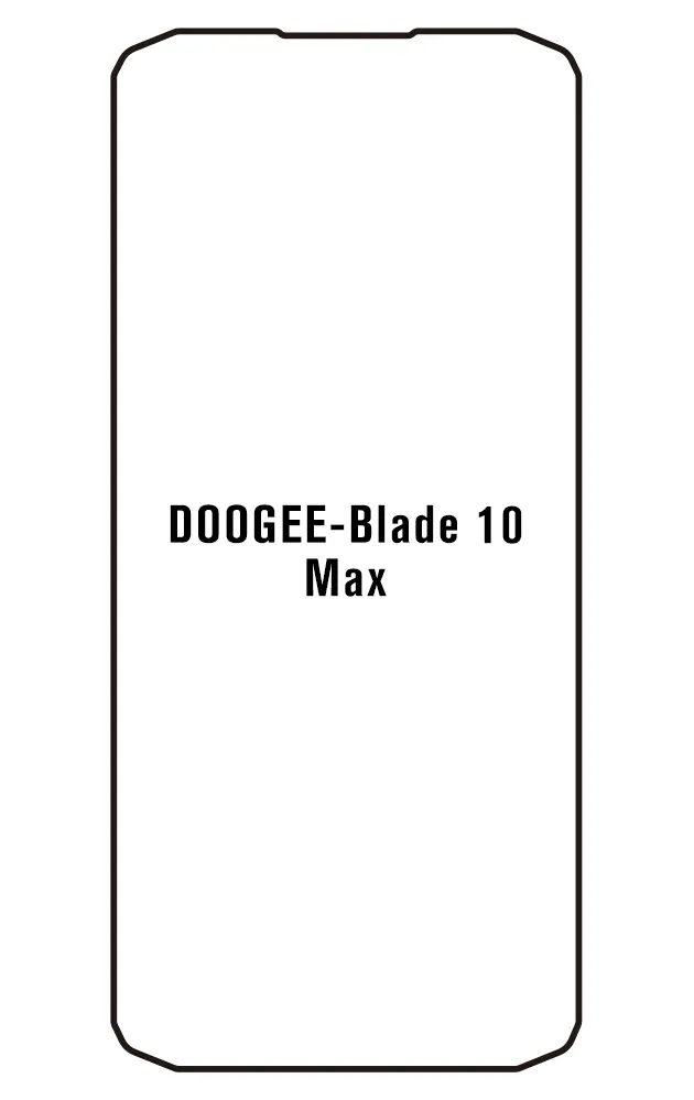 Doogee Blade 10 Max Přední Hydrogel ochranná fólie
