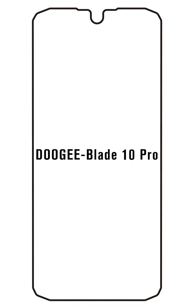 Doogee Blade 10 Pro Přední Hydrogel ochranná fólie