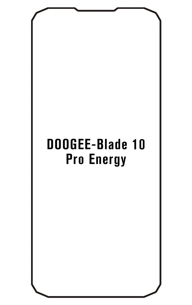 Doogee Blade 10 Pro Energy Přední Hydrogel ochranná fólie