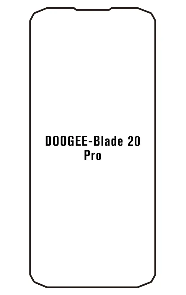 Doogee Blade 20 Pro Přední Hydrogel ochranná fólie