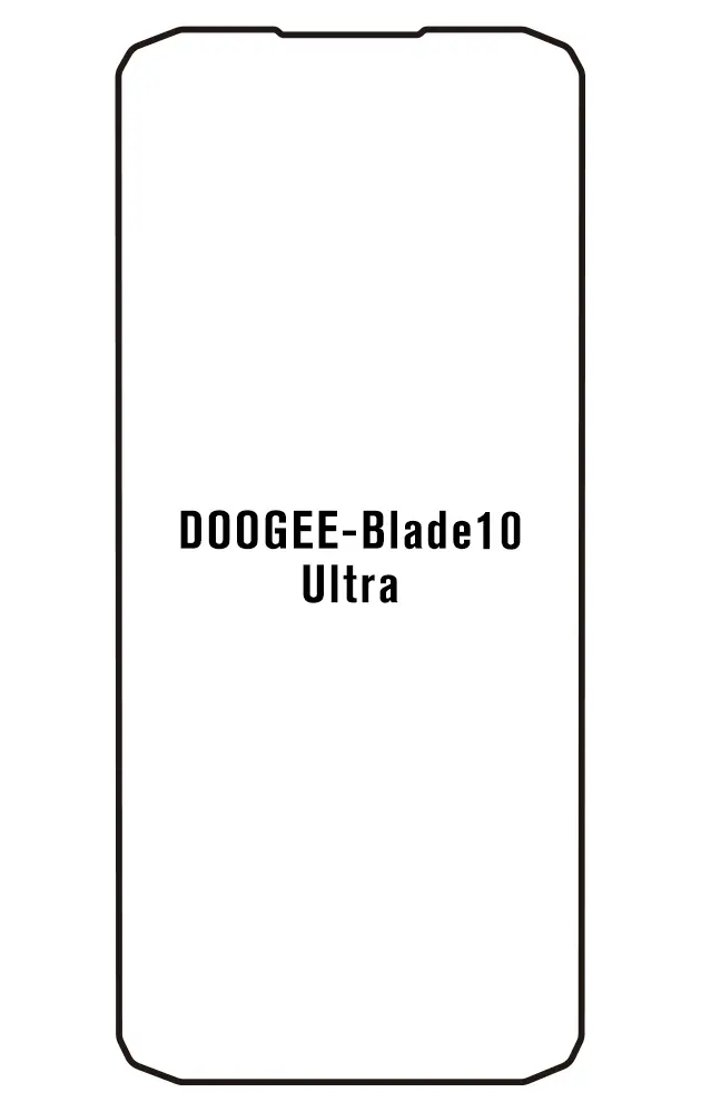 Doogee Blade10 Ultra Přední Hydrogel ochranná fólie