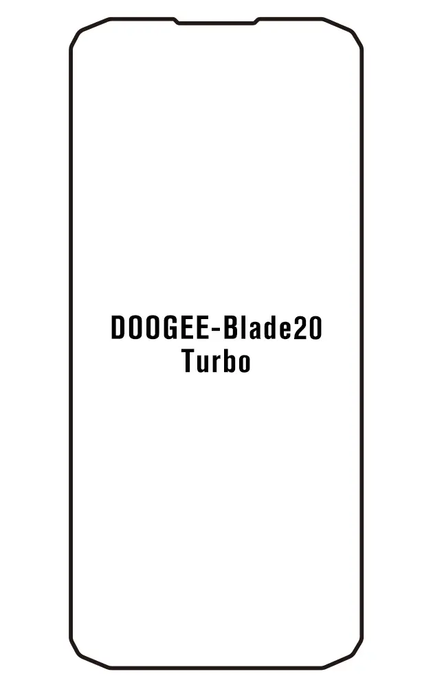 Doogee Blade20 Turbo Přední Hydrogel ochranná fólie