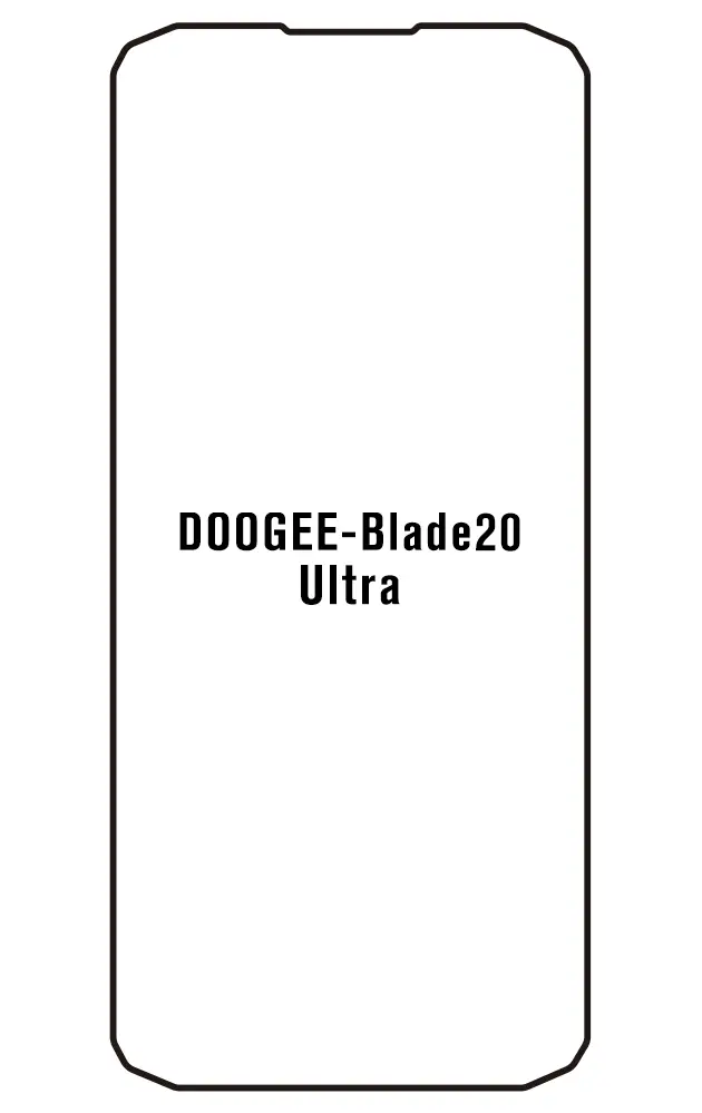 Doogee Blade20 Ultra Přední Hydrogel ochranná fólie