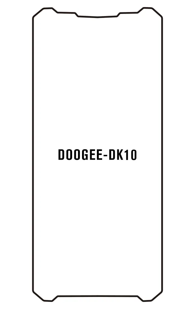 Doogee DK10 Přední Hydrogel ochranná fólie
