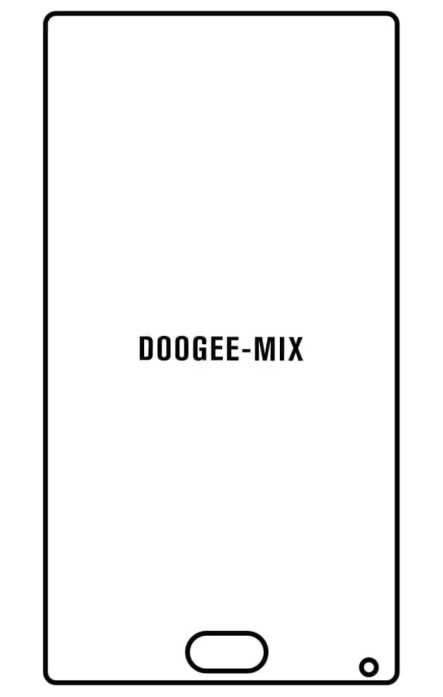 Doogee MIX Přední Hydrogel ochranná fólie
