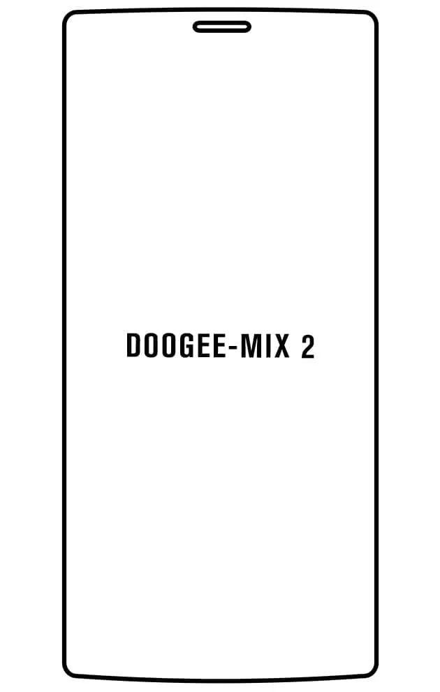 Doogee MIX 2 Přední Hydrogel ochranná fólie