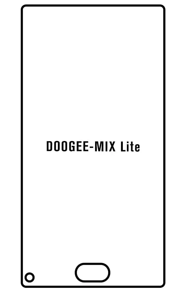 Doogee MIX Lite Přední Hydrogel ochranná fólie