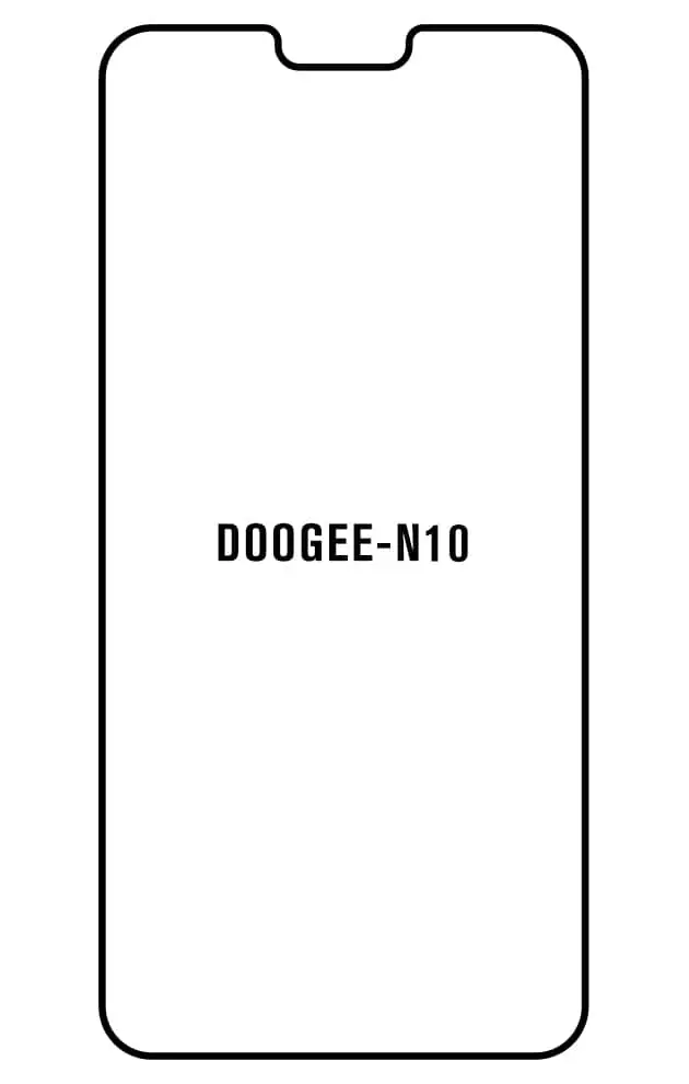 Doogee N10 Přední Hydrogel ochranná fólie