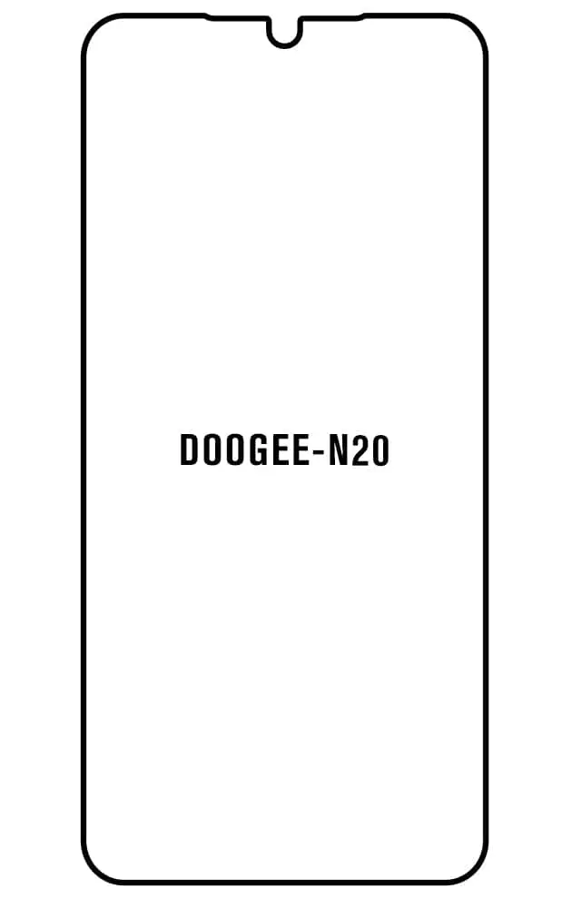 Doogee N20 Přední Hydrogel ochranná fólie