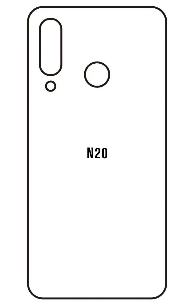 Doogee N20 Zadní Hydrogel ochranná fólie