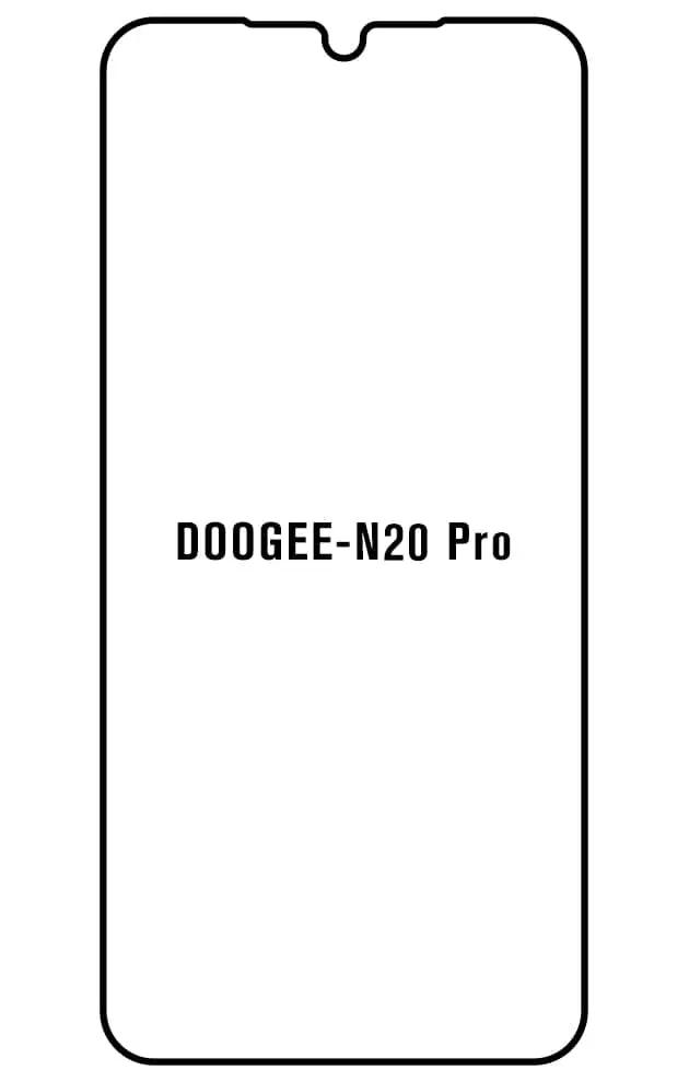 Doogee N20 Pro Přední Hydrogel ochranná fólie
