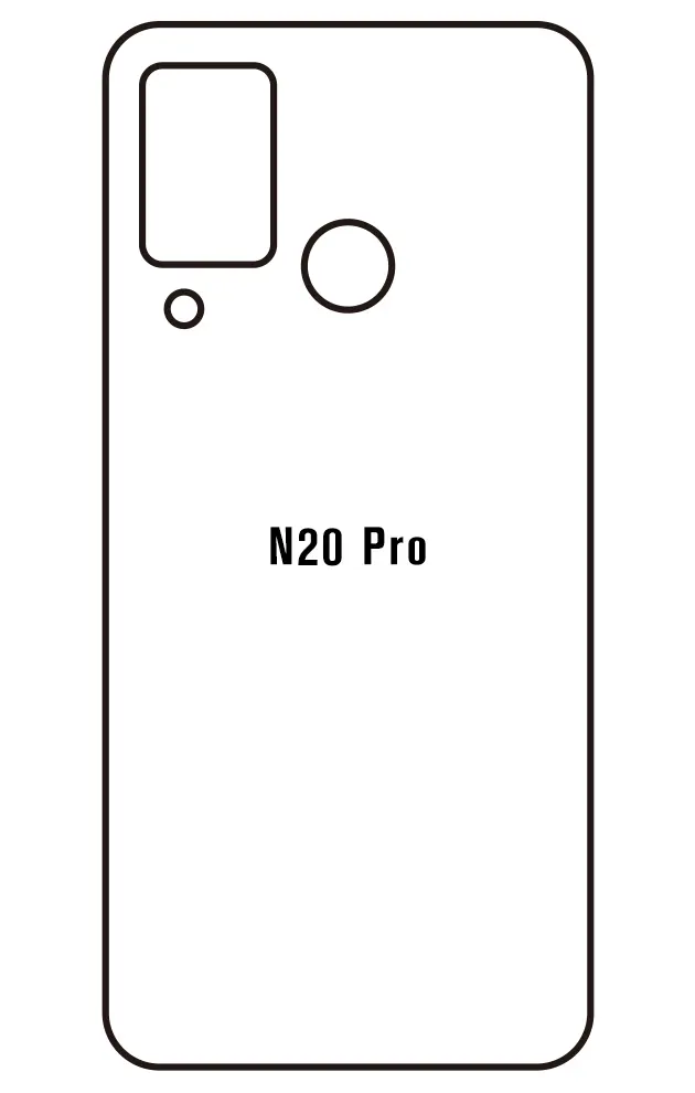 Doogee N20 Pro Zadní Hydrogel ochranná fólie