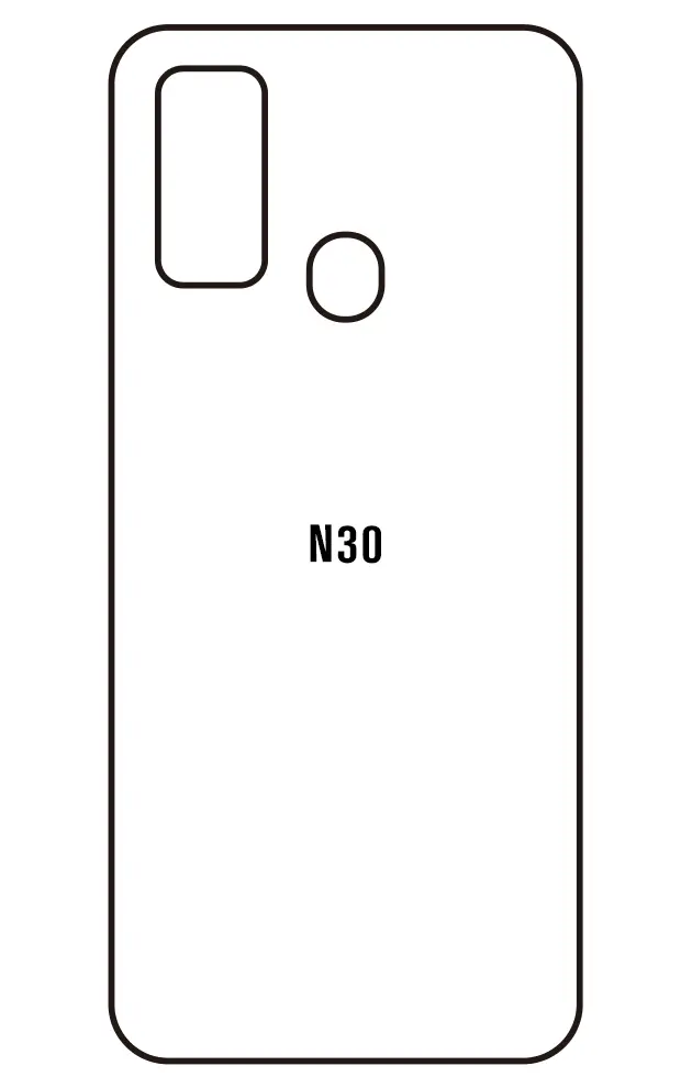 Doogee N30 Zadní Hydrogel ochranná fólie