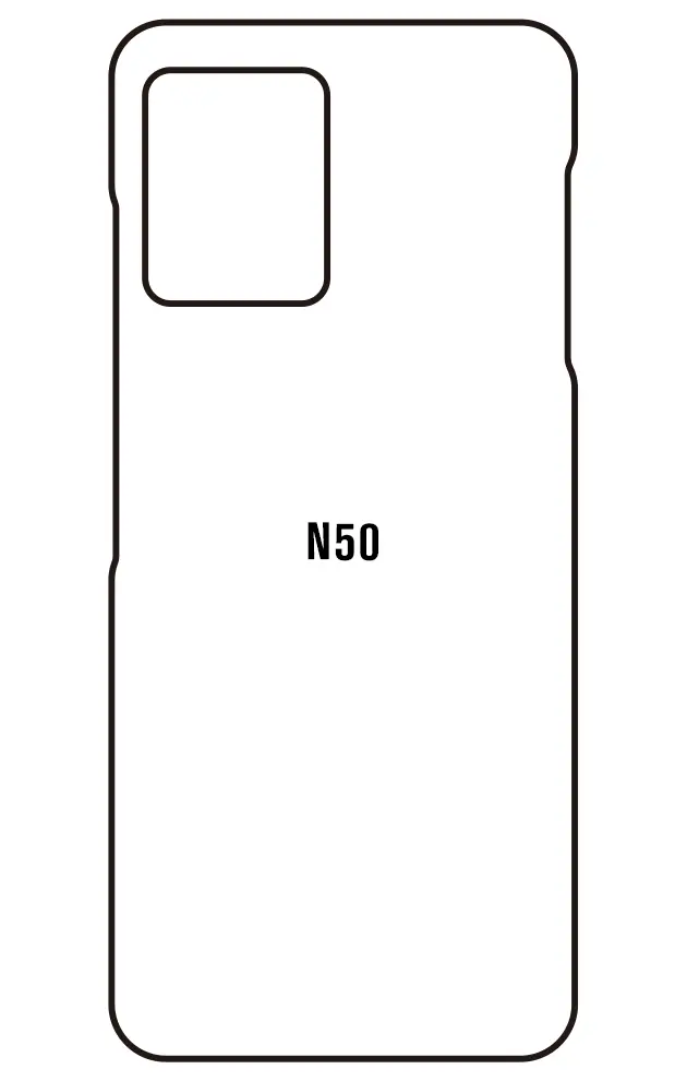 Doogee N50 Zadní Hydrogel ochranná fólie