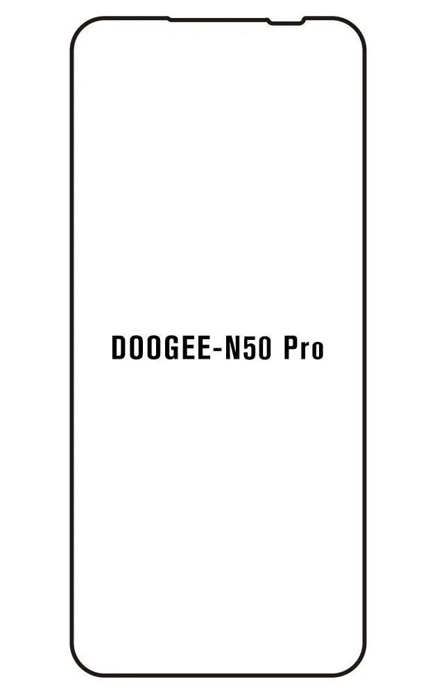 Doogee N50 Pro Přední Hydrogel ochranná fólie
