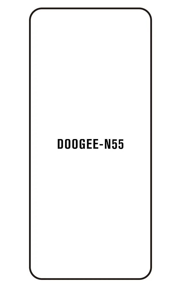 Doogee N55 Přední Hydrogel ochranná fólie