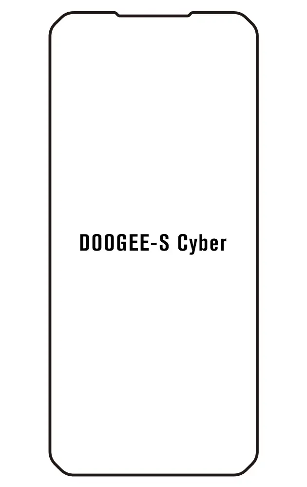 Doogee S Cyber Přední Hydrogel ochranná fólie