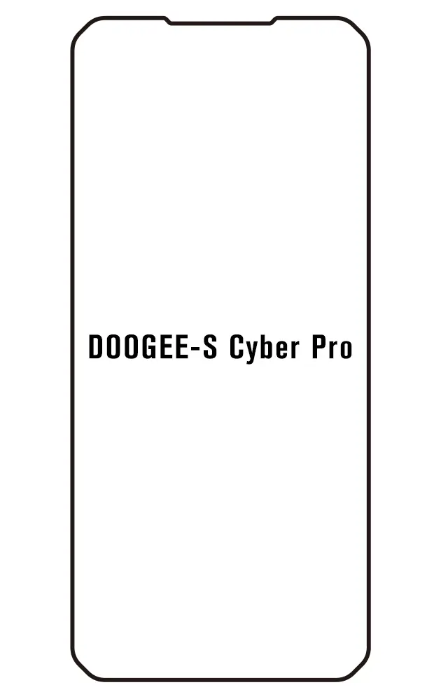 Doogee S Cyber Pro Přední Hydrogel ochranná fólie