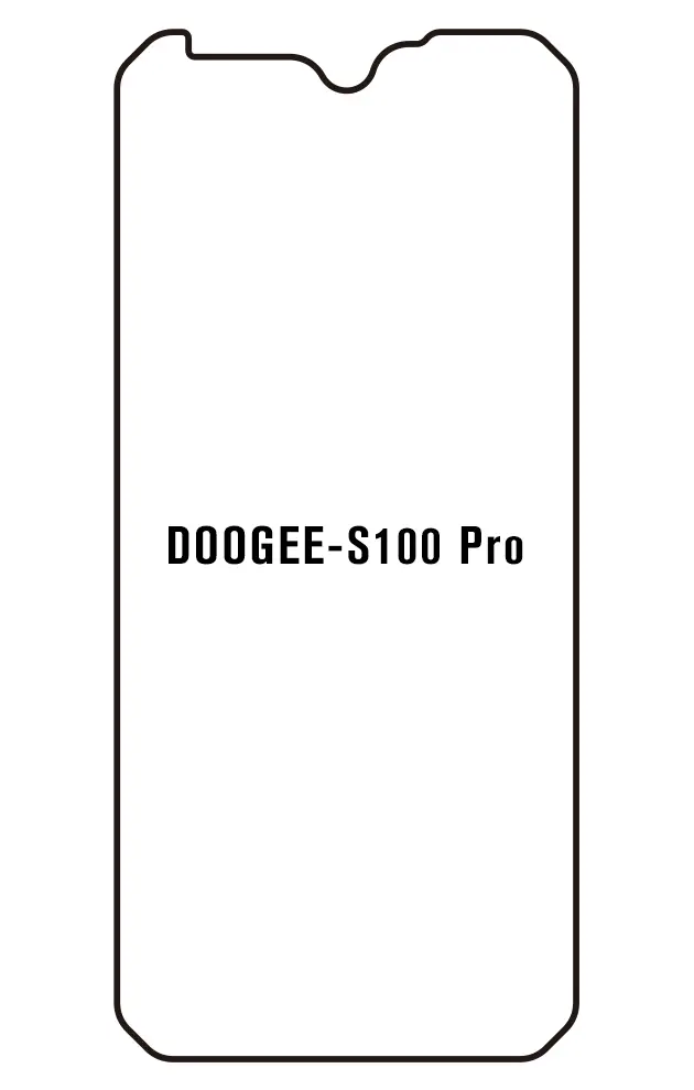 Doogee S100 Pro Přední Hydrogel ochranná fólie