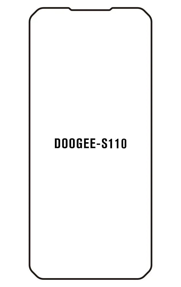 Doogee S110 Přední Hydrogel ochranná fólie