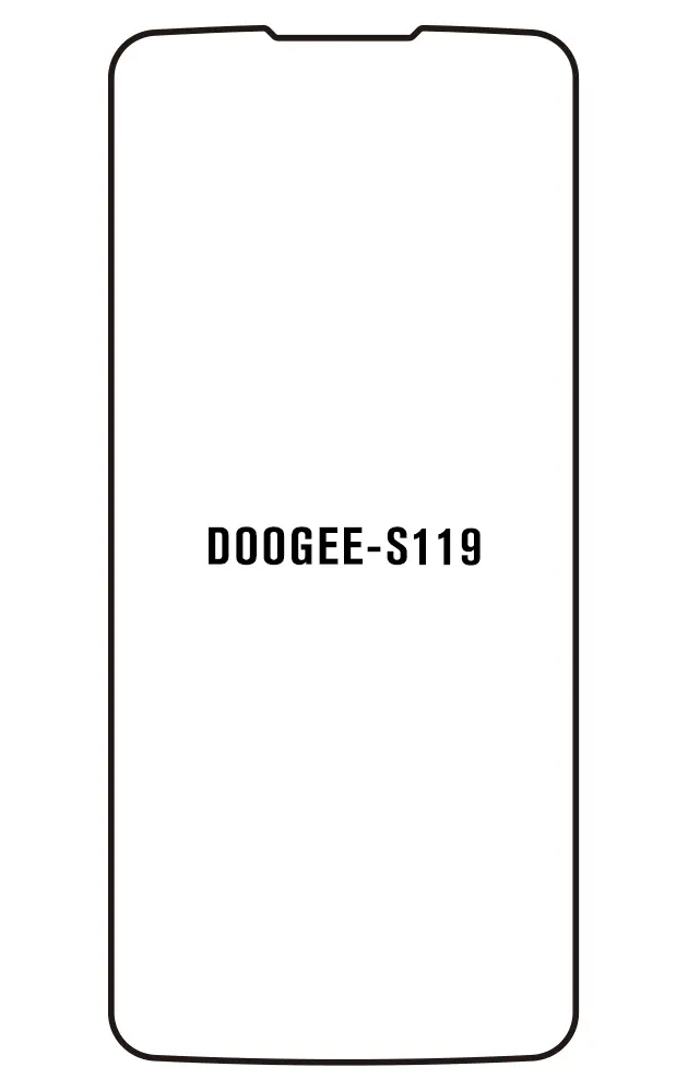 Doogee S119 Přední Hydrogel ochranná fólie