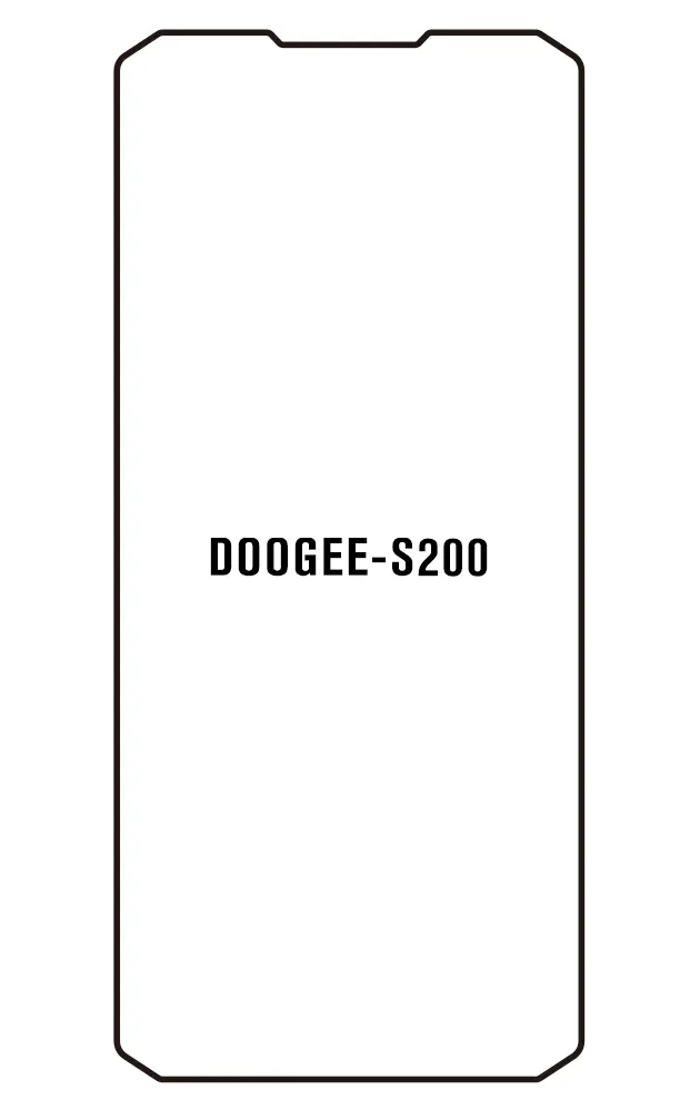 Doogee S200 Přední Hydrogel ochranná fólie