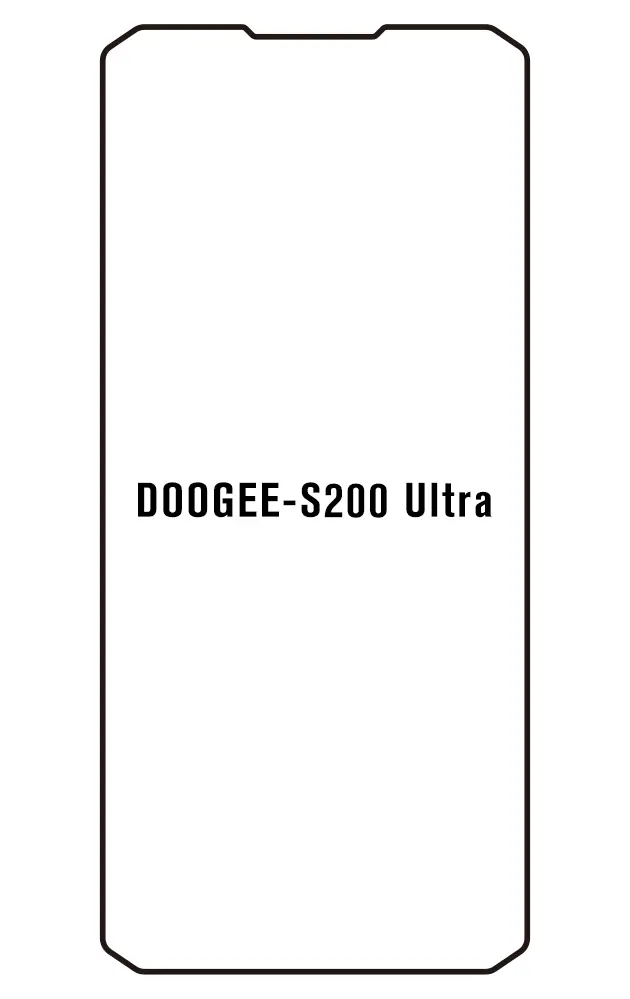 Doogee S200 Ultra Přední Hydrogel ochranná fólie