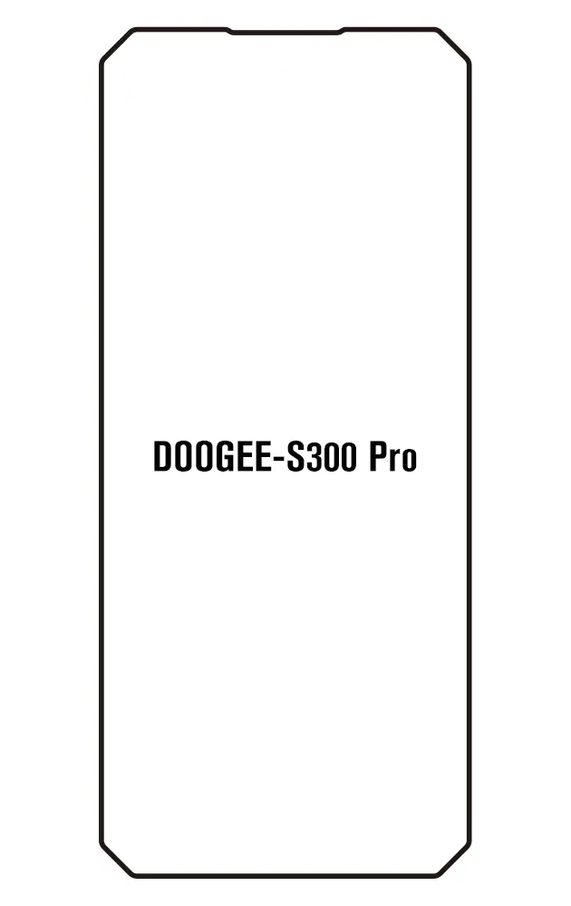 Doogee S300 Pro 5G Přední Hydrogel ochranná fólie