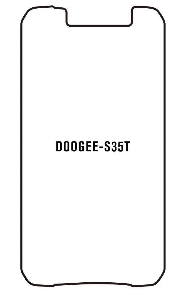 Doogee S35T / S35 Přední Hydrogel ochranná fólie