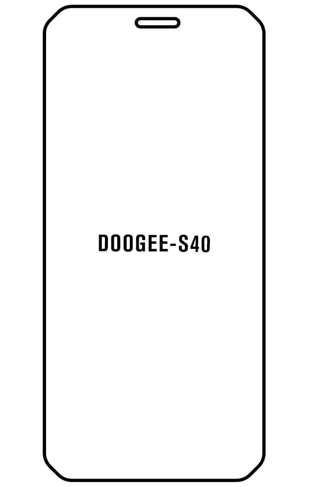 Doogee S40 Přední Hydrogel ochranná fólie