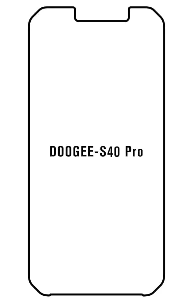 Doogee S40 Pro Přední Hydrogel ochranná fólie