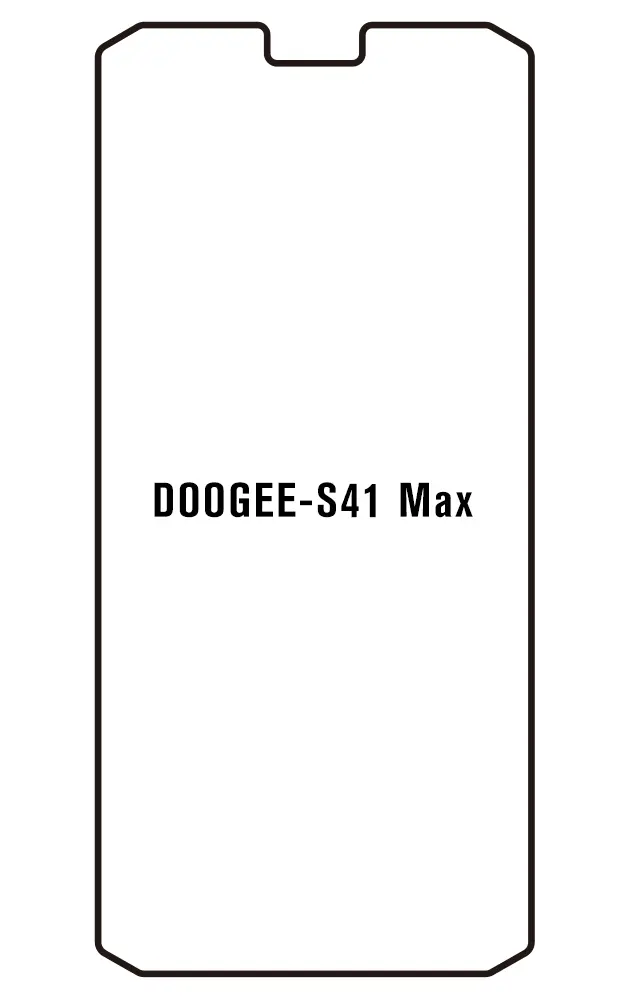 Doogee S41 Max Přední Hydrogel ochranná fólie